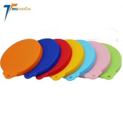 BPA free 1 Fit 3 Standard Size dog cat can covers Silicone Can Lids for Pet Food Cans