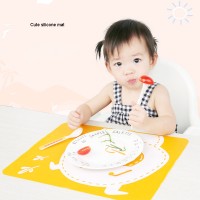 transparent heat resistant table mat silicone bakeware mat