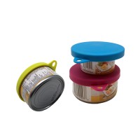 YITONG Universal BPA Free/Silicone Pet Food Can Lids Covers/Fits All Standard Size Dog and Cat Can Tops for Pet Food Storage